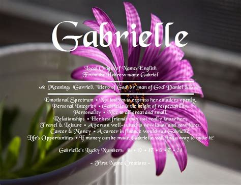 meaning of gabriele.